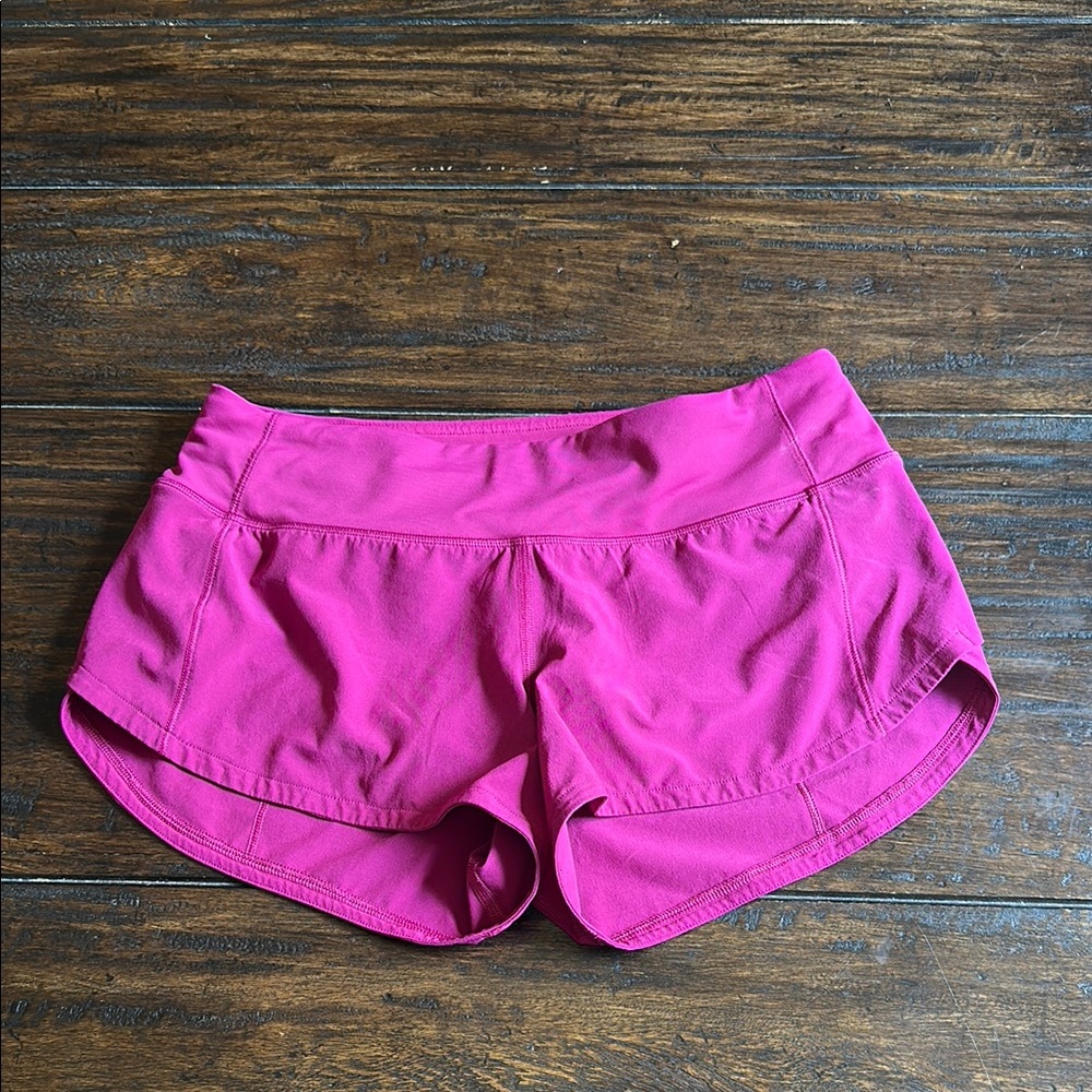 Women's Pink Lululemon Shorts 2.5 in